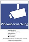 Kennzeichnung Videoüberwachung