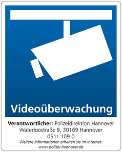 Banner VIDEOÜBERWACHUNG 2023