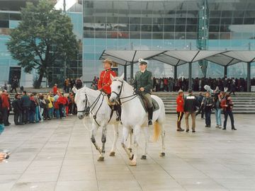 Streife auf dem EXPO-Gelände 2000