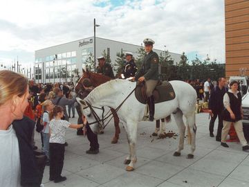 "Bürgerkontakt" auf dem EXPO-Gelände im Jahre 2000