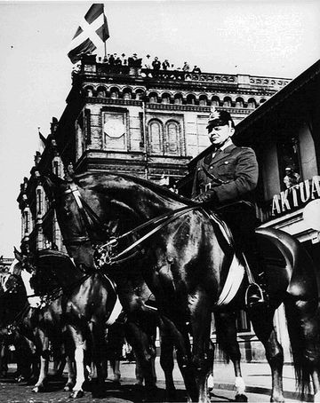 Besuch der dänischen Königin in Hannover 1956