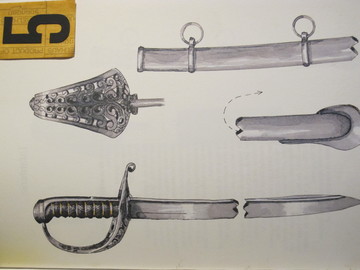 Kavallerie-Säbel M52, für Offiziere der berittenen Truppen 1852-1866