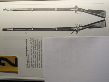 Vorderladergewehr, Modell für Gewehrfabrik Herzberg (Crause) 1816