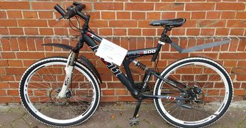 Mountainbike, Torrex, Mod. Hill 500, 26-er, schwarz, Nr.: MATCM083-01, 21-Gang-Kettenschaltung, Tgb.-Nr.: 201901203480