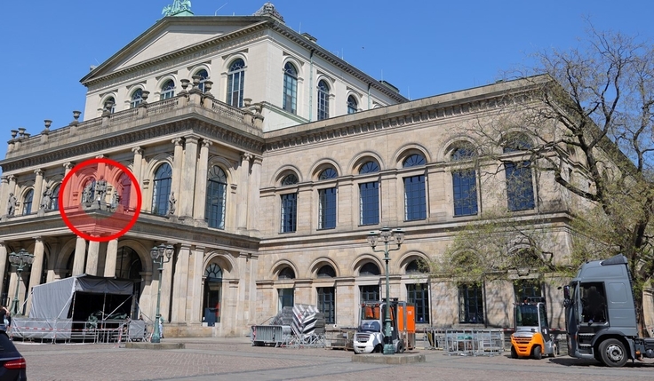 Kamera Videoüberwachung Oper